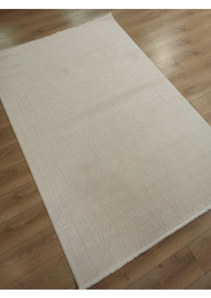 Therapy 8616 Krem Koridor Halısı Kesme Yolluk Mutfak Halısı Modern halı