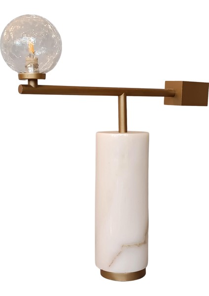 Balance Gold Mermer Masa Lambası