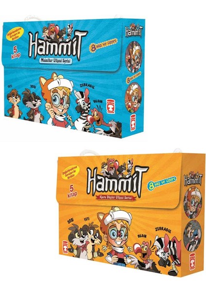 Hammit Masallar Ülkesi ve Kara Düşler Ülkesi Serisi 2li Set Timaş Çocuk