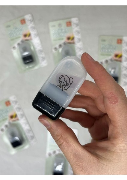 Boyanabilir Süsleme Bandı Kız Desenli Damga /mühür/kaşe/kitap Mühür/stamp/seal fiyatları