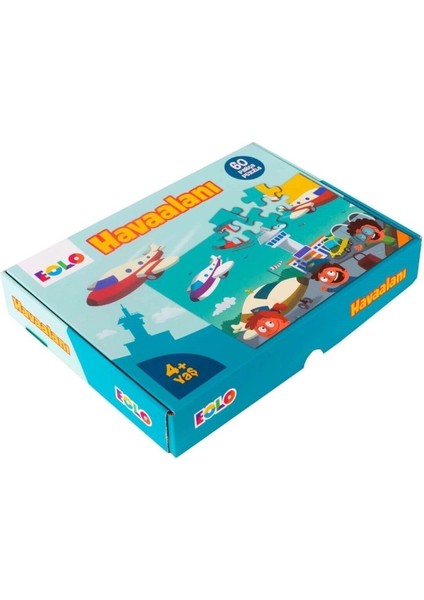 60 Parça Yer Puzzle - Havaalanı fiyatları