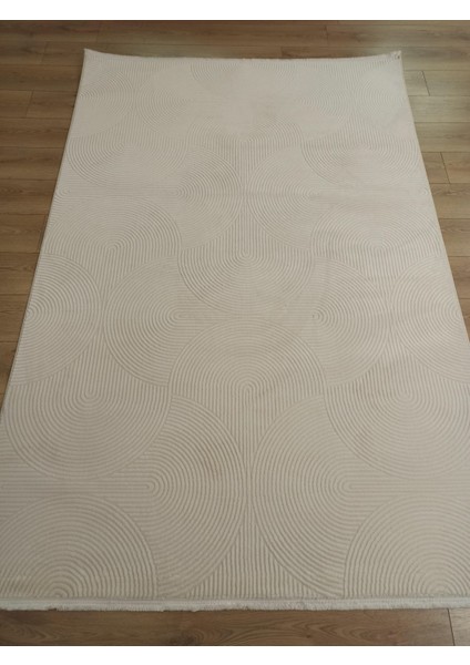 Therapy 8612 Krem Koridor Halısı Kesme Yolluk Mutfak Halısı Modern halı