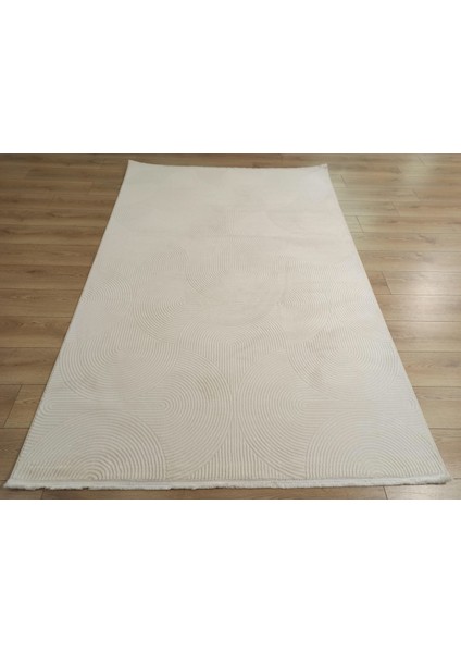 Therapy 8612 Krem Koridor Halısı Kesme Yolluk Mutfak Halısı Modern halı