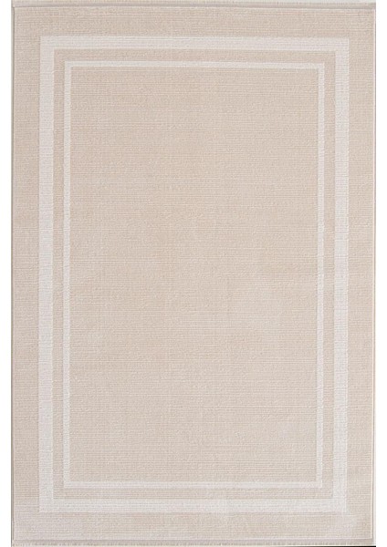 Therapy 8604 Bej Krem Koridor Halısı Kesme Yolluk Mutfak Halısı Modern halı