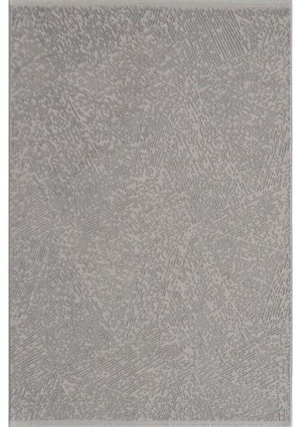 Therapy 8607 Gri Koridor Halısı Kesme Yolluk Mutfak Halısı Modern Halı