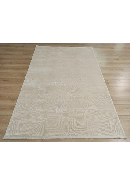 Therapy 8613 Bej Koridor Halısı Kesme Yolluk Mutfak Halısı Modern halı