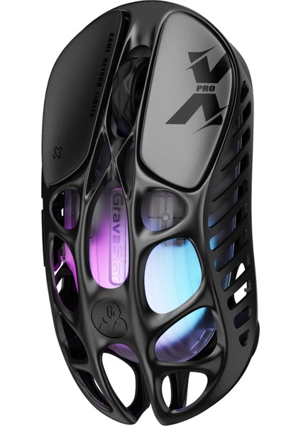 Mercury Xpro Rgb 32K Dpı Optik Gaming Mouse+8k Dongle, Kablosuz, Magnezyum Alaşımlı, Programlanabilir 5 Tuşlu, Siyah