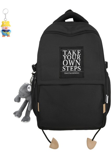 Çift Öğrenci Okul Çantası Açık Büyük Kapasiteli Sırt Çantası Rahat Spor Bilgisayar Çantası Çok Katmanlı Sırt Çantası (Yurt Dışından)