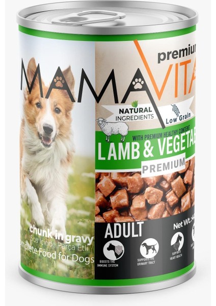 Kuzu Etli Yetişkin Köpek Maması 400gr 24 adet