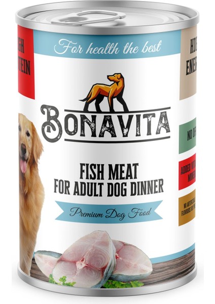 Balık Etli Yetişkin Köpek Maması 400 gr 24 adet