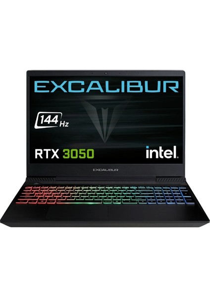 Excalibur G770.1245-8VJ0T-B/ Core I5-12450H/ 8gb Ram/ 500GB Ssd/ 15.6"/ Laptop RTX3050/W11