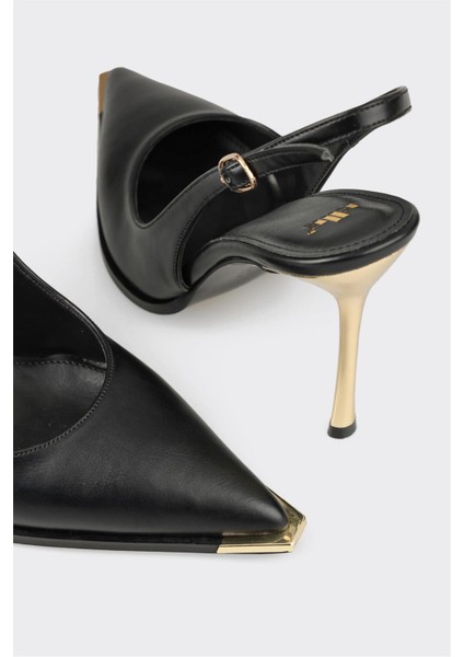 Siyah Kadın Yüksek Topuk Ayakkabı fırsatları