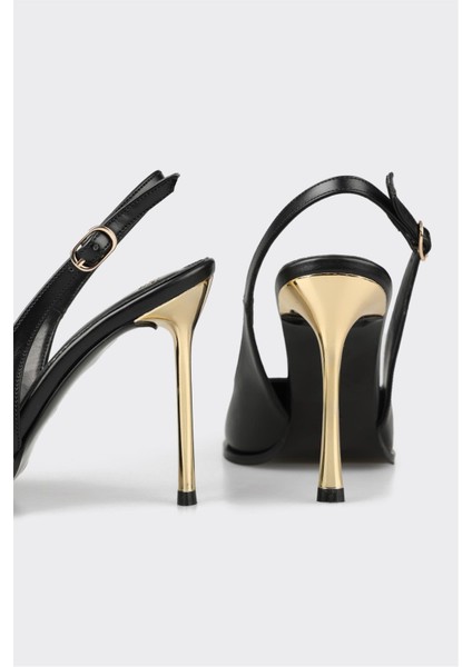 Siyah Kadın Yüksek Topuk Ayakkabı indirimleri