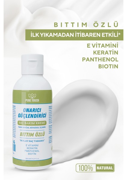 Doğal Bıttım Özlü Saç Bakım Kremi