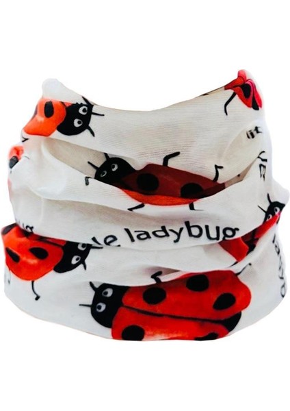Uğur Böceği Buff Baf Bandana Boyunluk Saç Bandı