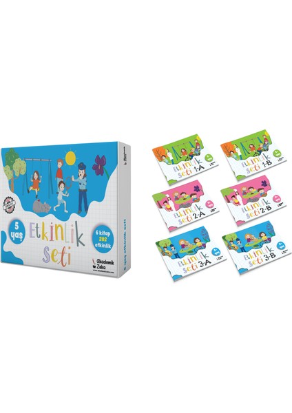2-3-4-5 Yaş Etkinlik Seti ve Dikkat Geliştirme Seti fiyatları
