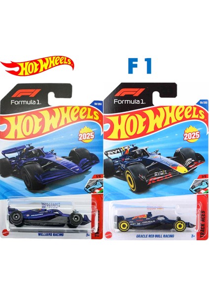 Hot Wheels Arabalar F1 Serisi Wıllıams Yarış F1 Oracle Red Bull Yarış 1:64 Döküm Araç Modeli Motosiklet Modeli Oyuncak Erkek Hediye (Yurt Dışından)