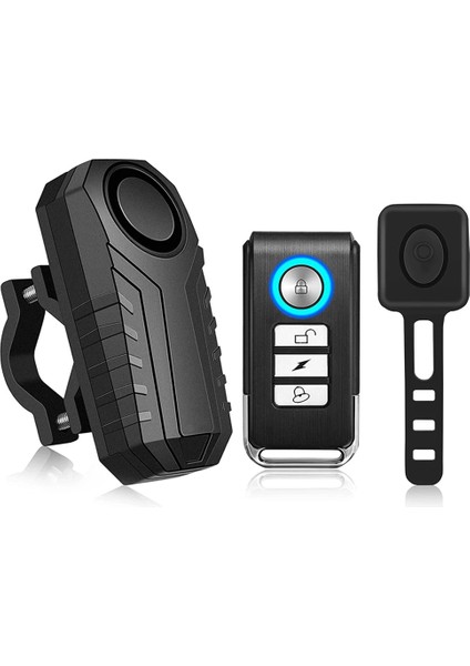 Extractme Motosiklet Hırsız Alarmı Uzaktan Kumanda ile 113DB Kablosuz Su Geçirmez Araba Elektrikli Bisiklet Güvenlik Anti Kayıp Alarm (Yurt Dışından)