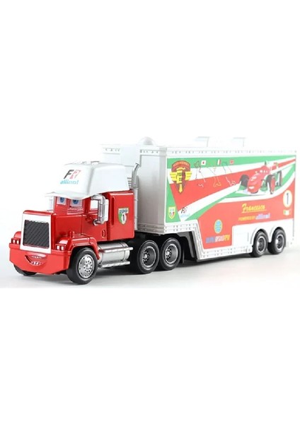 2025 Cars 2 Disney Pixar Car 3 Lightning Mcqueen Mack Uncle Jackson Storm Truck Diecast Dinoco Metal Toys Gift For Children Kids (Yurt Dışından)