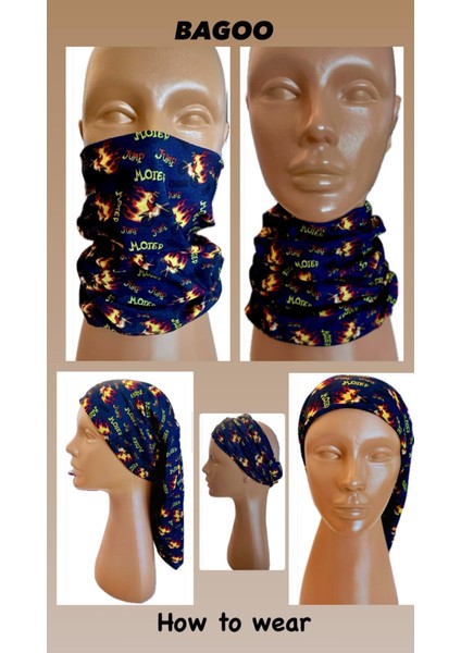 Jump Buff- Baf -Bandana- Boyunluk- Saç Bandı modelleri