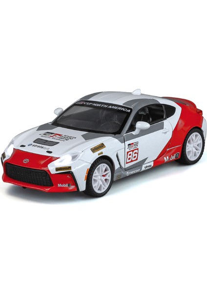 Jdm 1:32 Toyota GR86 Ralli Araba Alaşım Metal Pres Döküm Model Araba Ses ve Işık Klasik Duygusal Koleksiyon Erkek Arkadaşı Için Hediye Erkek (Yurt Dışından)