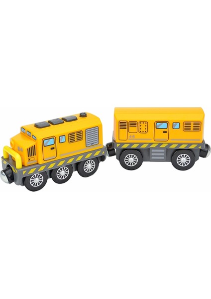 Çocuk Manyetik Elektrikli Tren Araba Lokomotif Ahşap Parça Yuvası Diecast Demiryolu ile Iki Arabaları Tren Ahşap Oyuncak Biro Leduo Parça (Yurt Dışından)