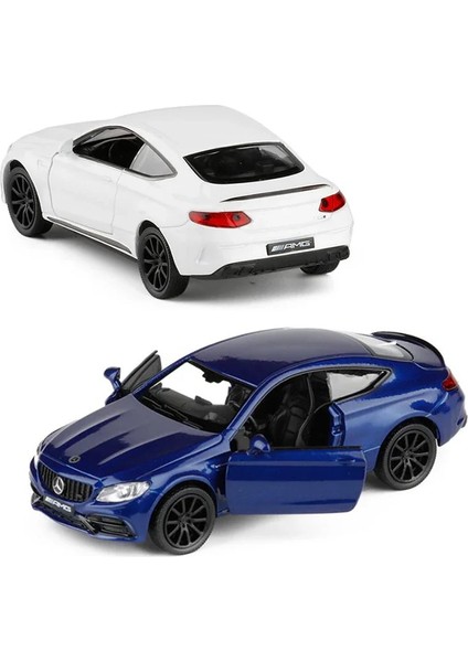1:36 Mercedes-Benz C63 Amg Coupe Alaşım Araba Modeli Simülasyon Zarif Döküm Oyuncak Araçlar Araba Styling Spor Araba F1 Geri Çekin (Yurt Dışından)