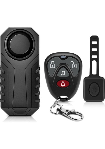 Extractme Motosiklet Hırsız Alarmı Uzaktan Kumanda ile 113DB Kablosuz Su Geçirmez Araba Elektrikli Bisiklet Güvenlik Anti Kayıp Alarm (Yurt Dışından)