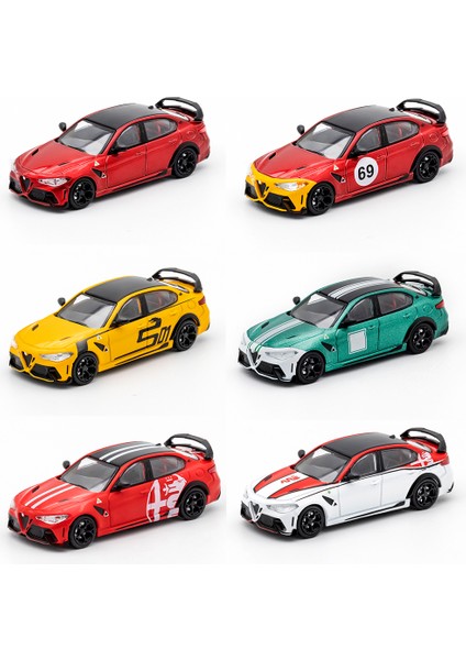 Dct 1/64 Alfa Romeo Giulia Gtam Modeli Spor Araba Eski Arabalar Döküm Araç Koleksiyonu Oyuncak Yetişkinler Için (Yurt Dışından) modelleri