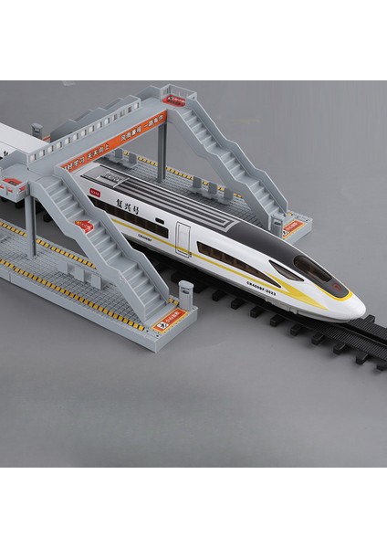 1:60 Ölçekli Fuxing Yüksek Hızlı Demiryolu Oyuncak Araba Modeli Ses Işığı Uzaktan Kumanda Elektrikli Simülasyon Tren Modelleri Süsler Hediyeler (Yurt Dışından)