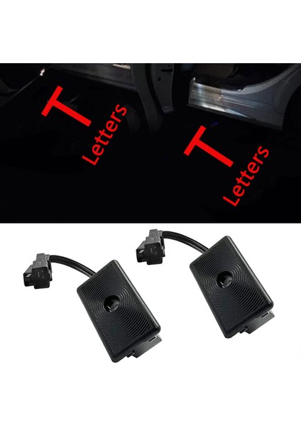 Tesla Model 3 Için Yüksekland Modely Su Birikintisi Işıkları Logo Modeli 3 ve Y Hoş Geldiniz Işık Kapı Işıkları Seti Kapı Basamağı Hayalet Işık Modeli Y/3/s/x (Yurt Dışından)