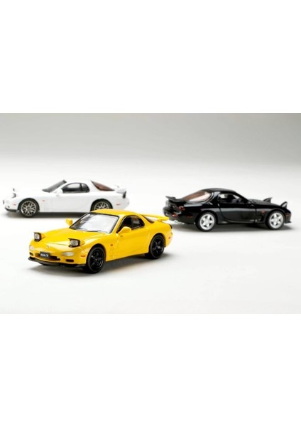 Hobi Japonya 1/64 Alaşım Mazad Rx7 Efini Tipi Rs Diecast Metal Spor Model Araba Klasik Koleksiyonu Araç Çocuk Oyuncağı Yetişkin Hediye (Yurt Dışından)