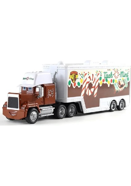 2025 Cars 2 Disney Pixar Car 3 Lightning Mcqueen Mack Uncle Jackson Storm Truck Diecast Dinoco Metal Toys Gift For Children Kids (Yurt Dışından)