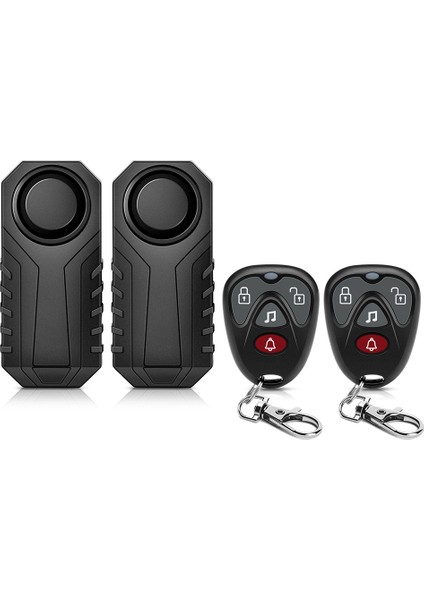 Extractme Motosiklet Hırsız Alarmı Uzaktan Kumanda ile 113DB Kablosuz Su Geçirmez Araba Elektrikli Bisiklet Güvenlik Anti Kayıp Alarm (Yurt Dışından)