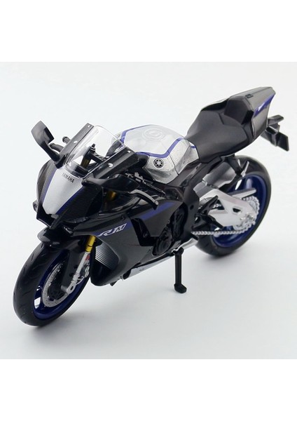 1/12 Ölçekli Yamaha YZF-R1M Motosiklet Modeli Oyuncak Alaşım Döküm Simülasyon Modelleri Motor Döngüsü Koleksiyonu Dekorasyon Erkek Oyuncakları Hediyeler (Yurt Dışından)