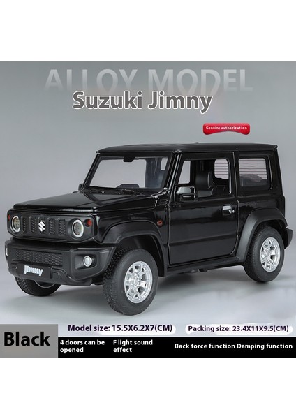 1:24 Suzuki Jimny Off Road Suv Alaşım Metal Döküm Model Araç Ses ve Işık Koleksiyonu Ekran Hobi Dekorasyon Hediyeler Için Boy (Yurt Dışından) fiyatları