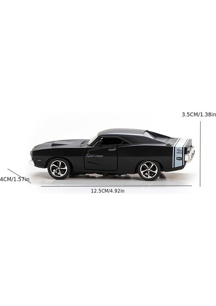 Simülasyon 1:32 Alaşım Dodge Spor Araba Modeli Çocuk Oyuncak Araba Aksesuarları Dönüş Araba Açılabilir Döküm Modeli (Yurt Dışından)