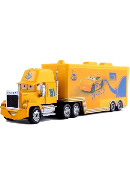 2025 Cars 2 Disney Pixar Car 3 Lightning Mcqueen Mack Uncle Jackson Storm Truck Diecast Dinoco Metal Toys Gift For Children Kids (Yurt Dışından)