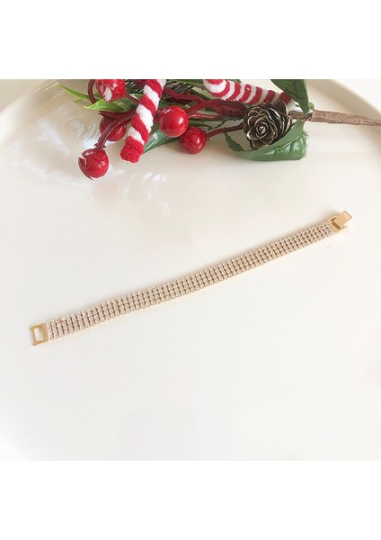 Paslanmaz Çelik Zirkon Taşlı 4 Şeritli Su Yolu Çelik Zincir Bileklik fiyatları