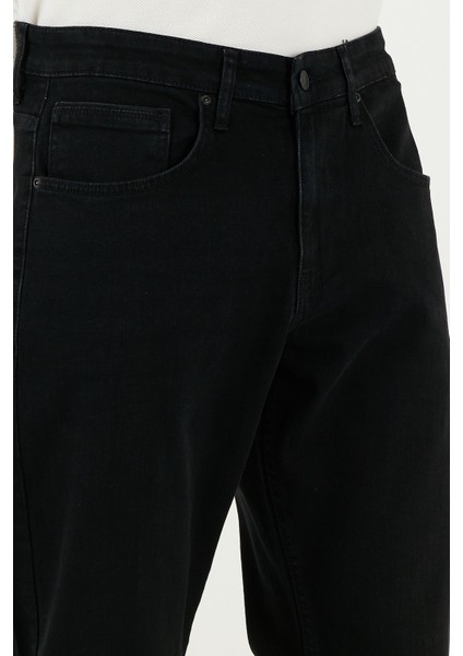 Streç Pamuklu Comfort Fit Yüksek Bel Boru Paça Jeans Erkek Kot Pantolon 4411S55TEXAS indirimleri