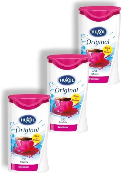 Tablet Tatlandırıcı 650 Adet 39 gr x 3lü Fırsat Paket