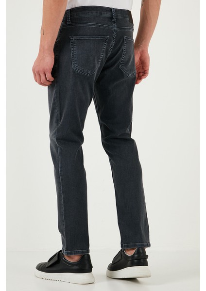 Pamuklu Regular Fit Normal Bel Boru Paça Jeans Erkek Kot Pantolon 2211S78PARMA