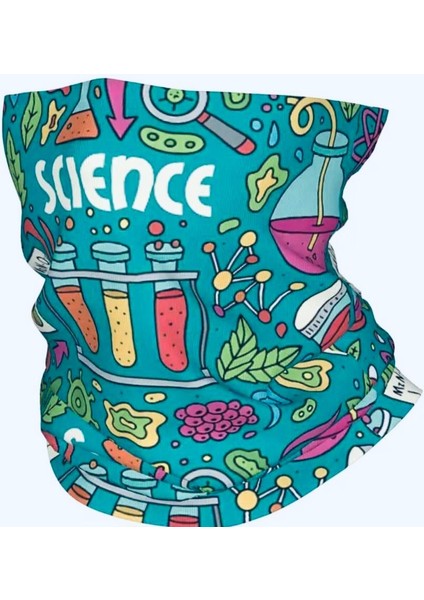 Scıence Buff -Baf- Bandana- Boyunluk- Saç Bandı