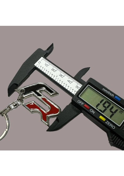 Fr Kırmızı Siyah Logolu Metal Otomobil Anahtarlığı 1 Adet modelleri