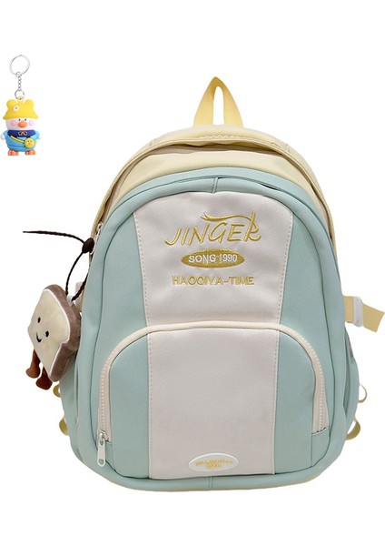 Kadın Ortaokul ve Lise Üniversite Öğrencileri Için Okul Çantası Açık Hava Seyahat Sırt (Yurt Dışından)