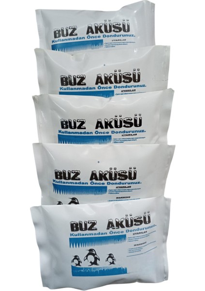 Soğutucu Jel Poşet Buz Aküsü 5 Adet