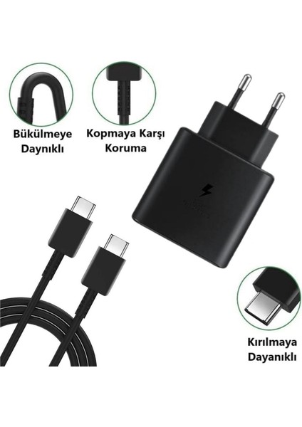 ® 65W Hızlı Şarj Edebilen Type C Uçlu Şarj Aleti