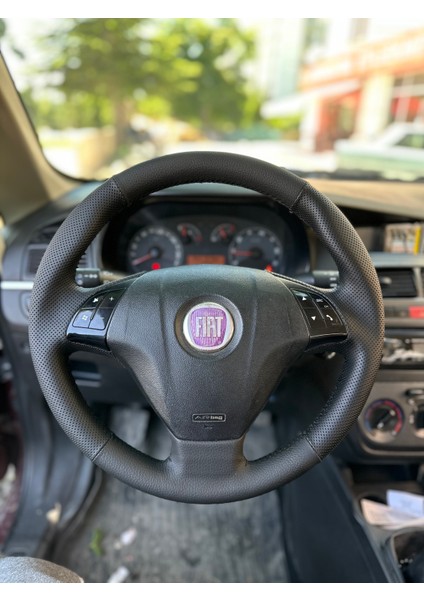 Fiat Linea (Tuşlu) Araca Özel Direksiyon Kılıfı
