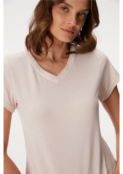11407 Kadın T-Shirt ve Şort Takım modelleri