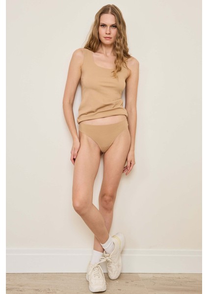 2862 Kadın Lazer Kesim String